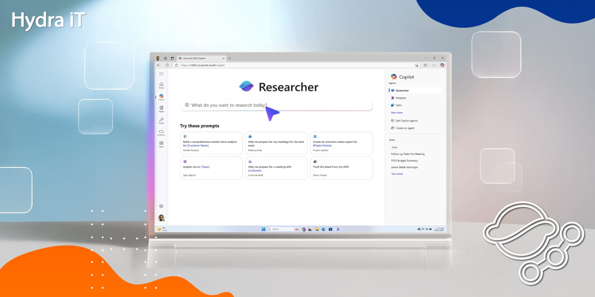 Researcher and Analyst in Microsoft 365 Copilot