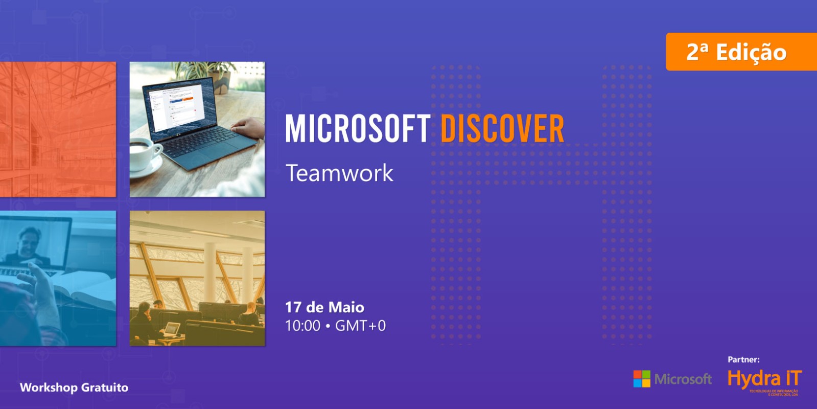 2ª Edição | Microsoft Discover: Teamwork com Microsoft Teams