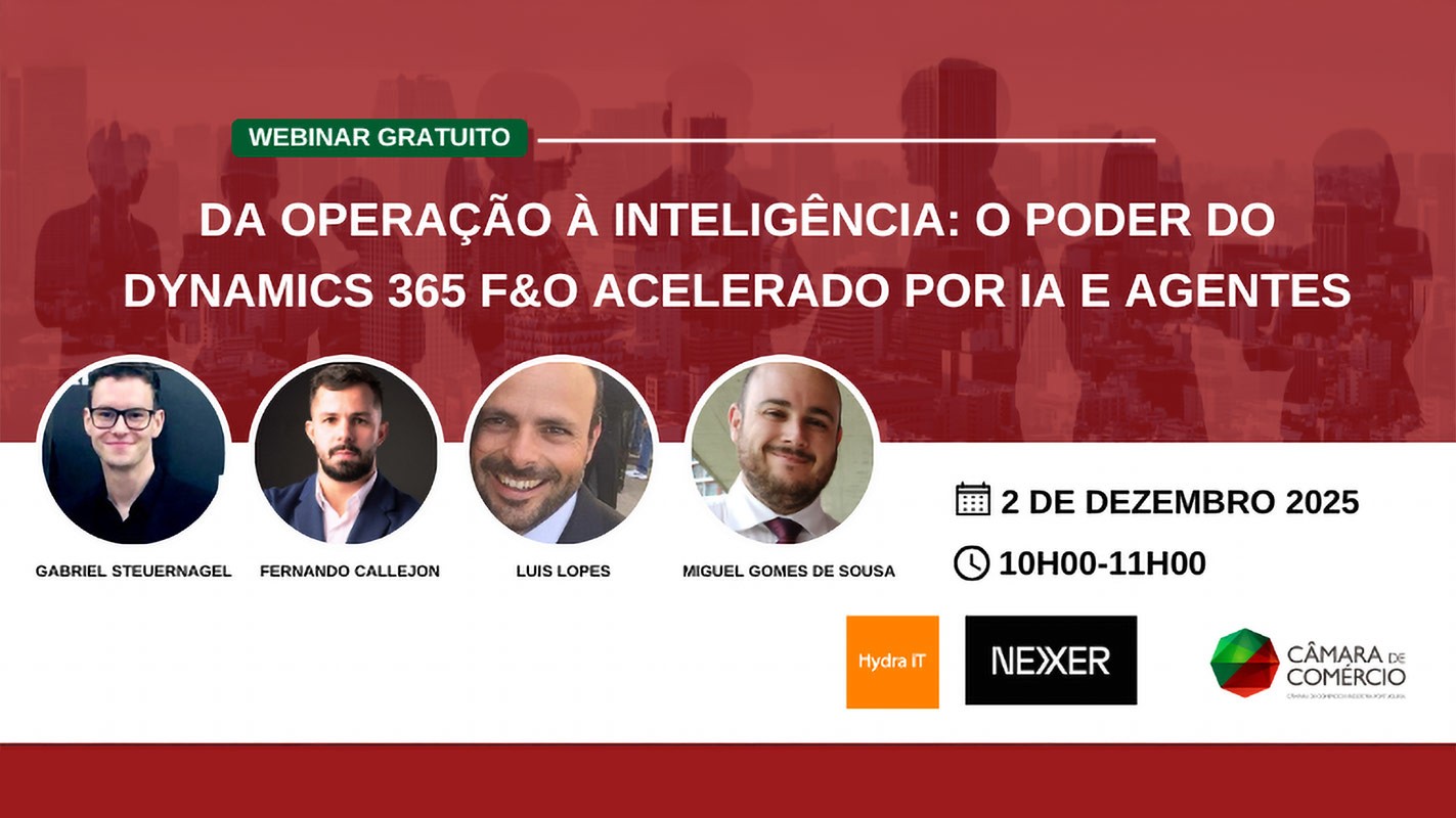 Webinar | Da Operação à Inteligência: O Poder do Dynamics 365 F&O acelerado por IA e Agentes