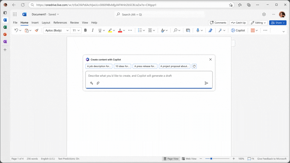 Microsoft 365 Copilot – o copiloto para o trabalho Microsoft 365 Copilot – o copiloto para o trabalho